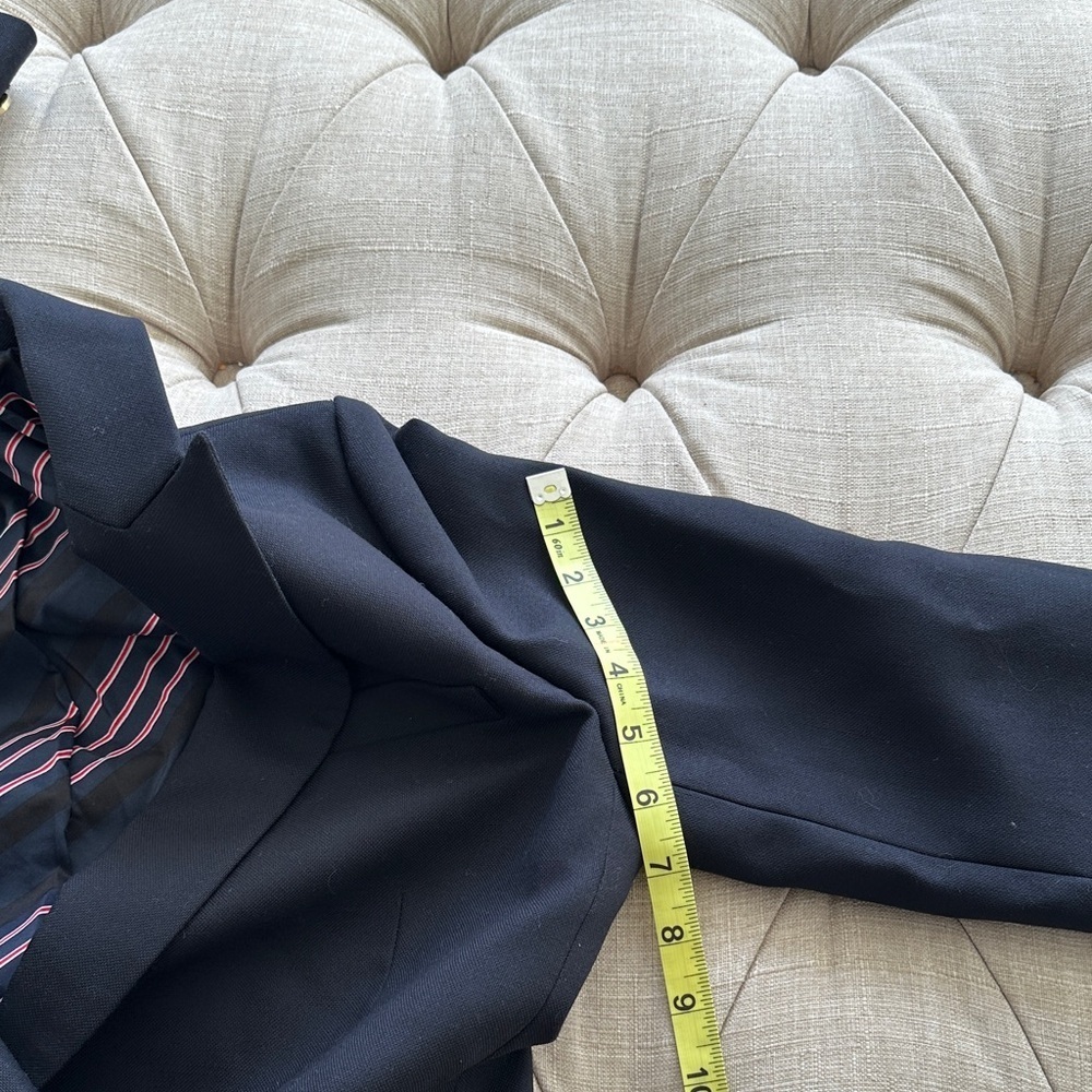 J. Crew Navy Blazer with Gold Accents - Picture 12 of 14